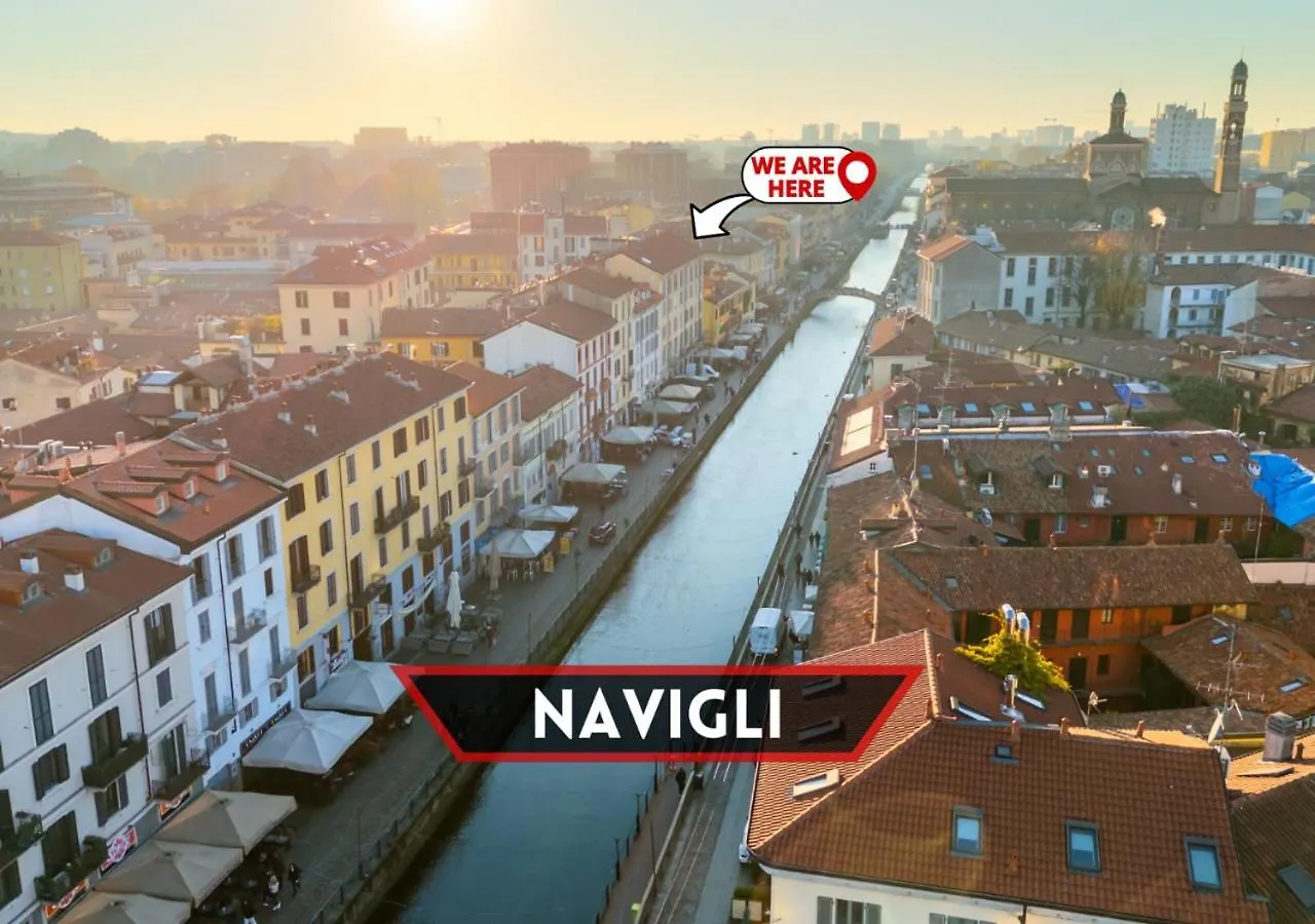 Navigli - Smart Suite - Nel Cuore Dei Navigli Μιλάνο 0*,